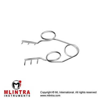 Fat Spreader for Coronary Surgery Stainless Steel, 4 cm - 1 1/2"